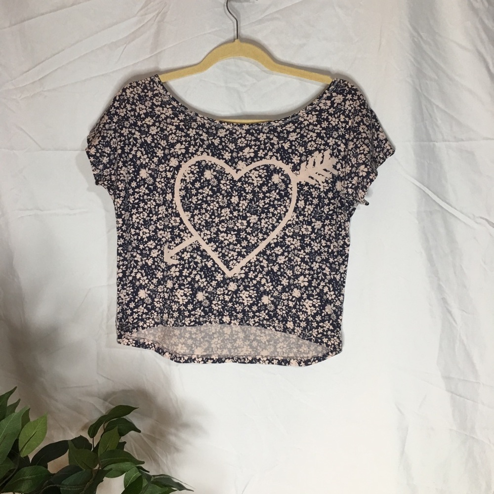 Floral Cropped Top